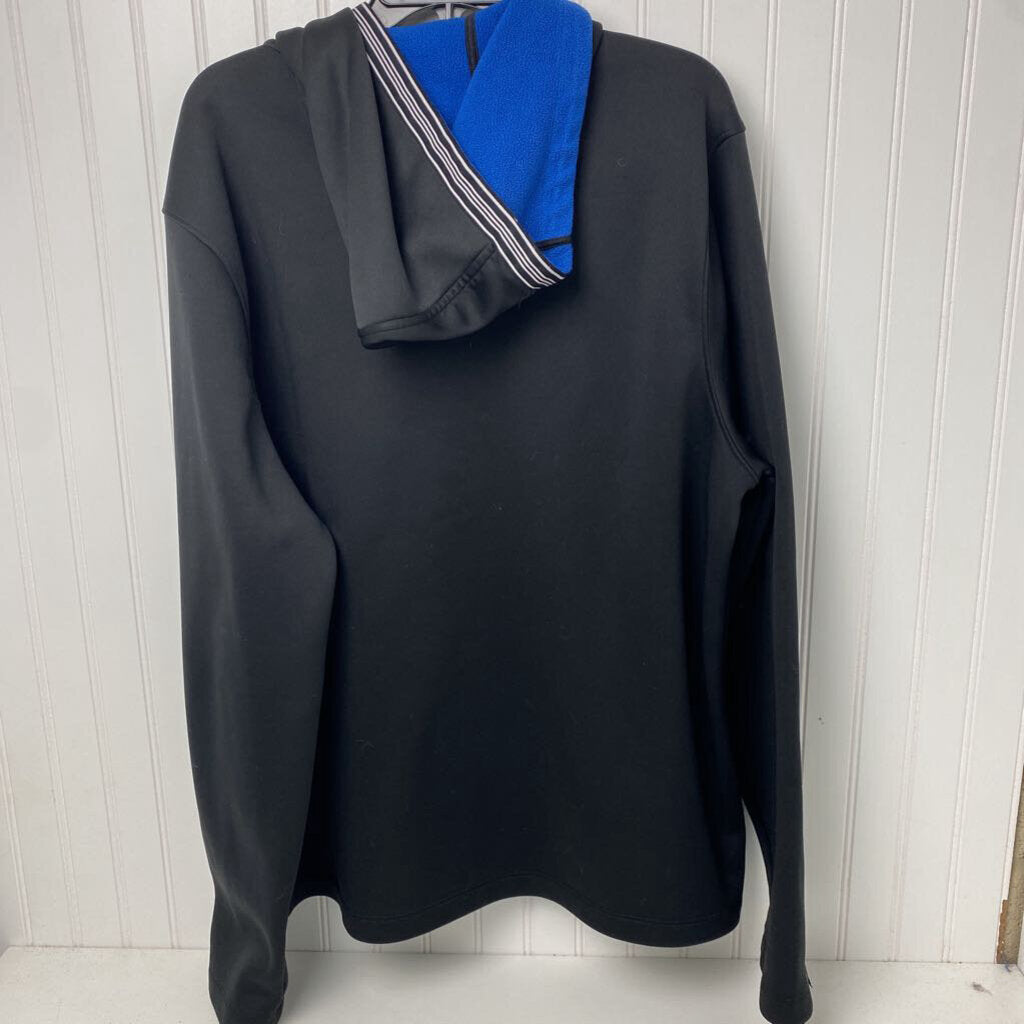 HOODED FLEECE LINED JACKET