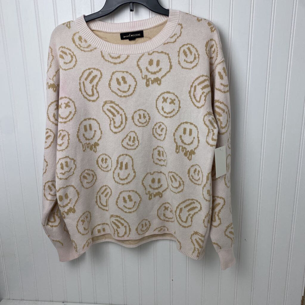SMILIE FACE SWEATER