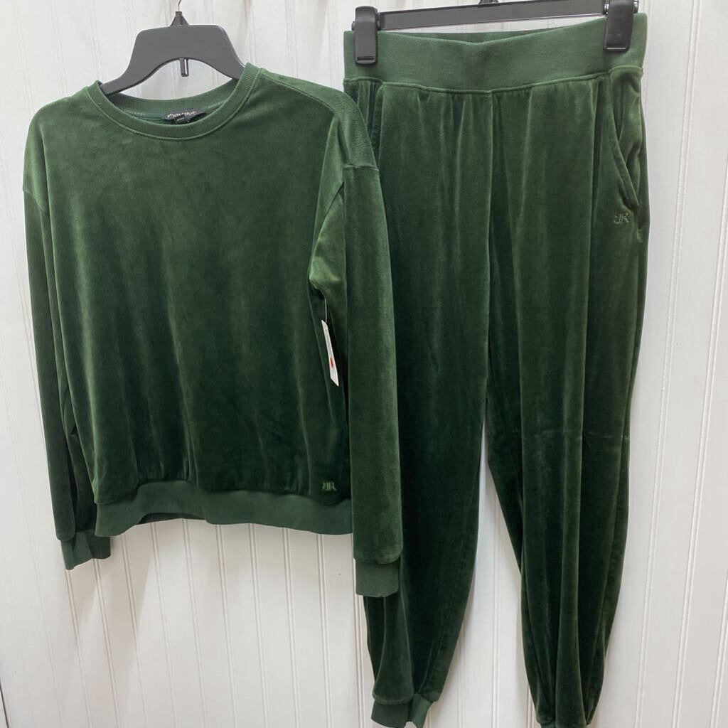 2PC VELOUR SWEAT SUIT