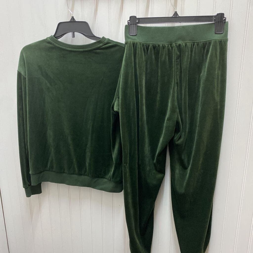2PC VELOUR SWEAT SUIT