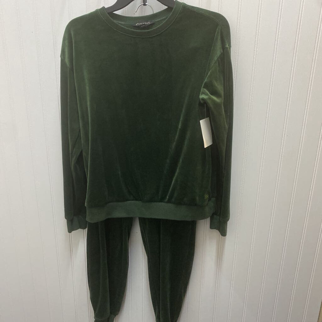 2PC VELOUR SWEAT SUIT