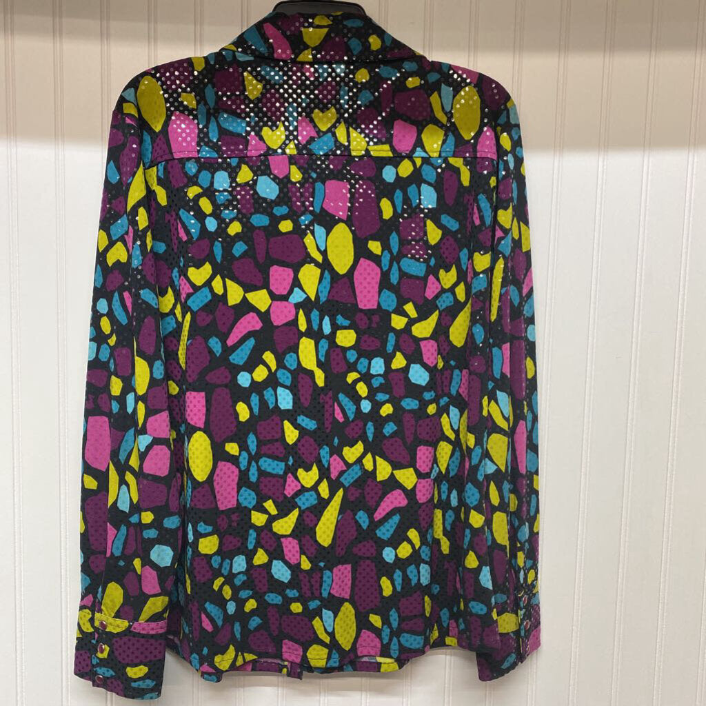 LONG SLEEVE SNAP UP SHIRT