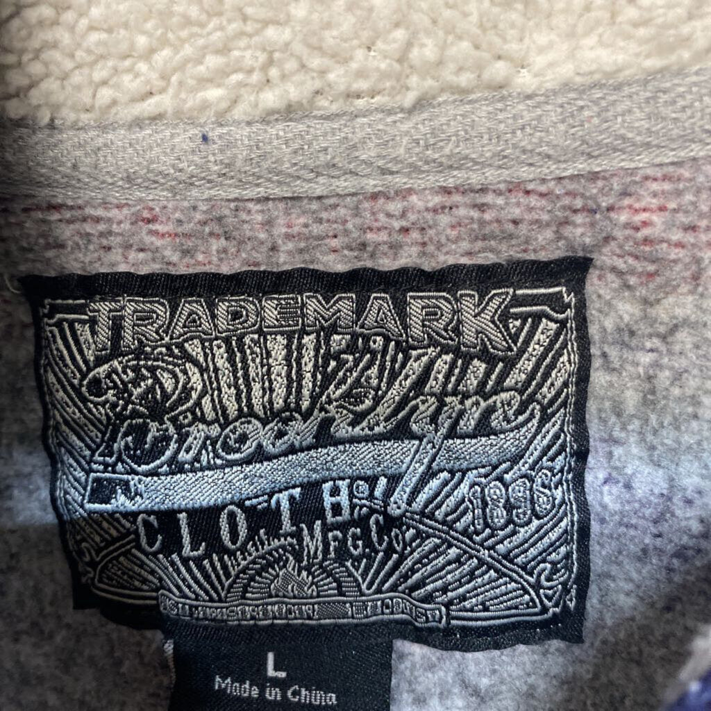 AZTEC PRINT FLEECE HOODIE