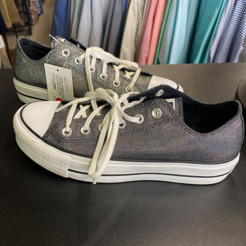 METALLIC SPARKLE PLATFORM CONVERSE