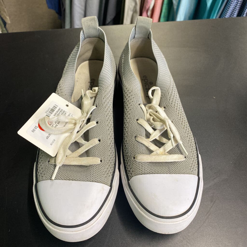 MESH LOW TOP LACE UP SNEAKERS