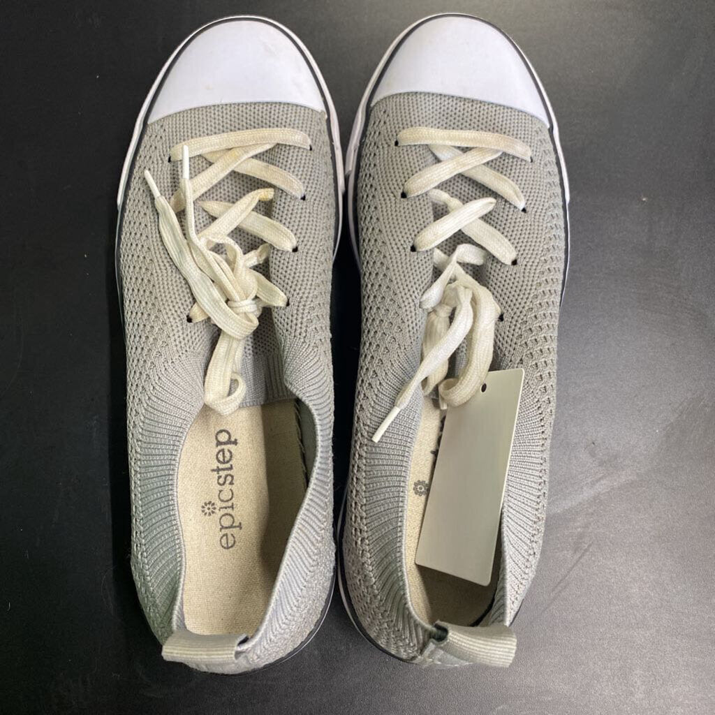 MESH LOW TOP LACE UP SNEAKERS