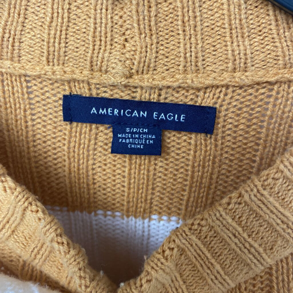 CROPPED STRIPED SWEATER