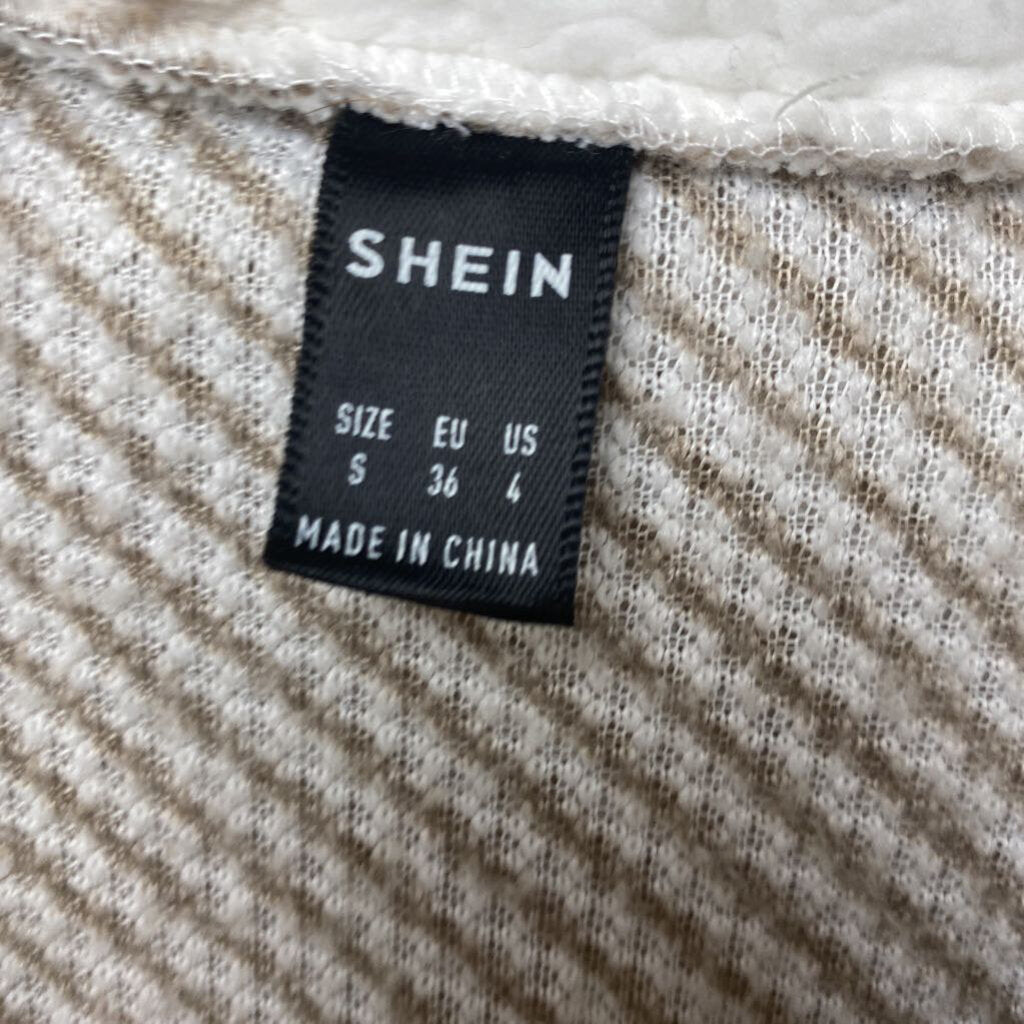 CROPPED SHERPA PULLOVER