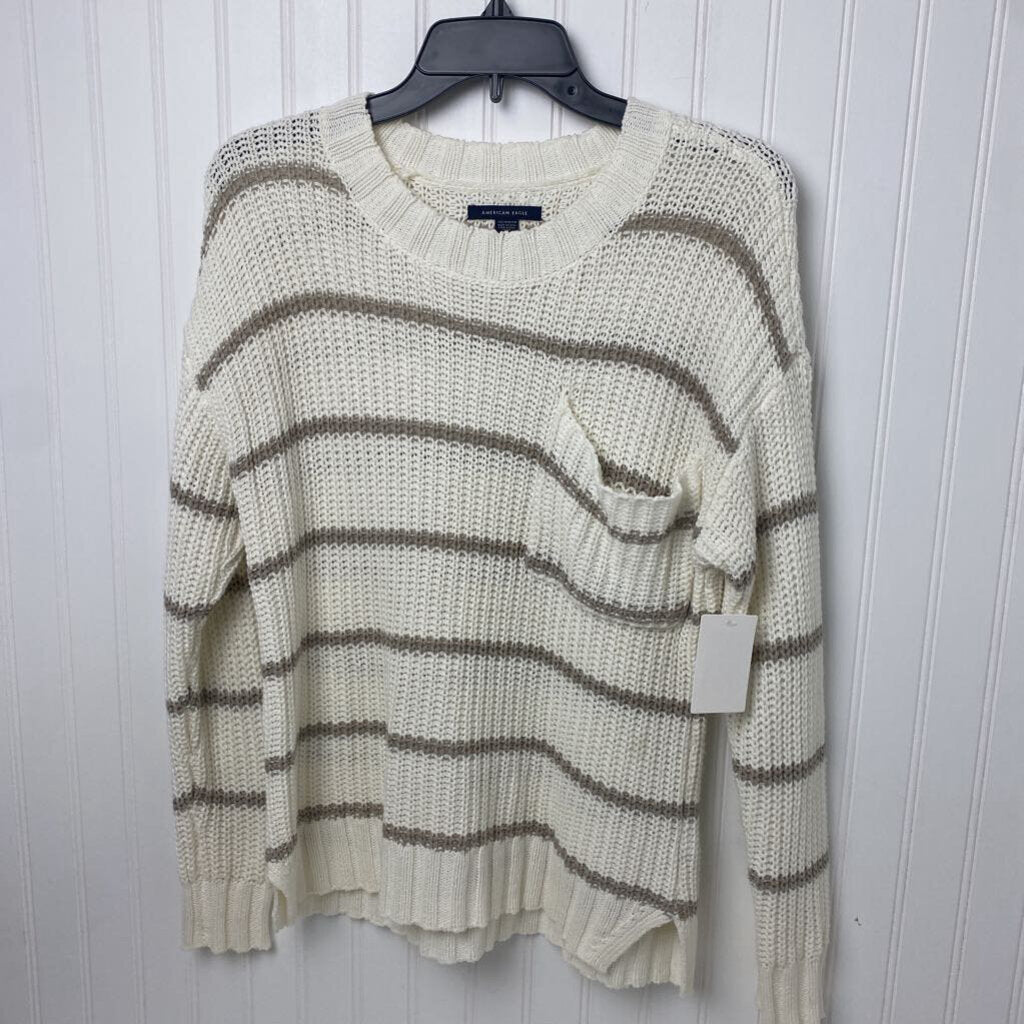 LADIES STRIPED SWEATER