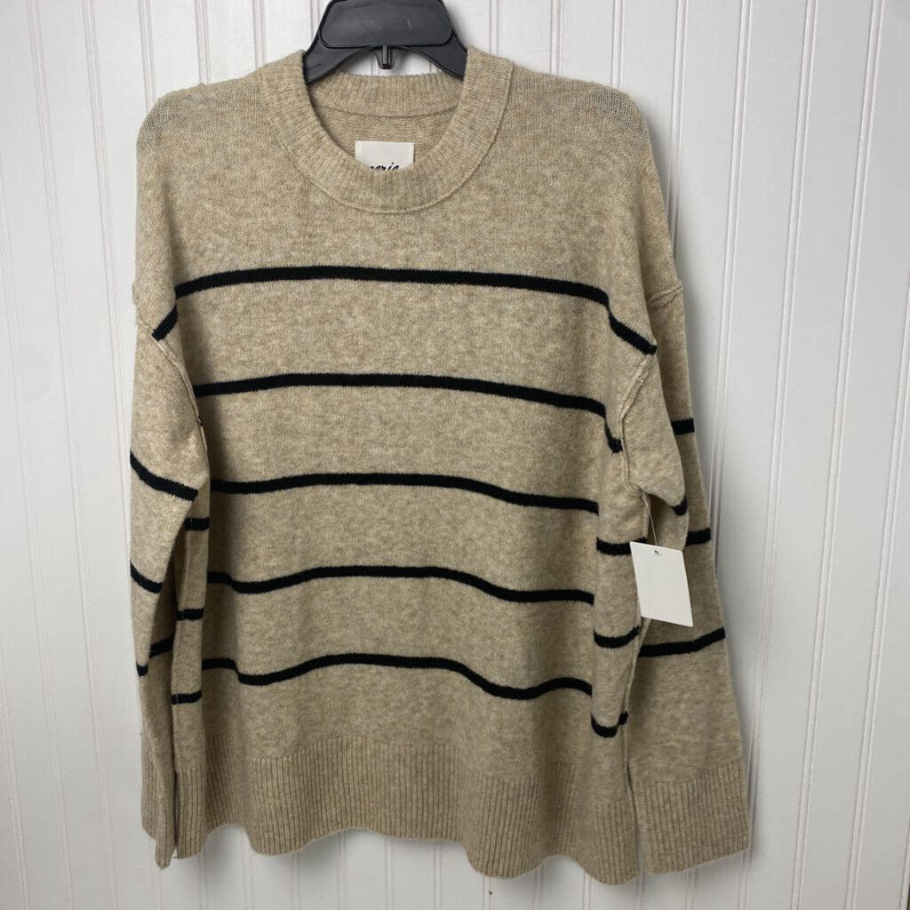 LADIES STRIPED SWEATER