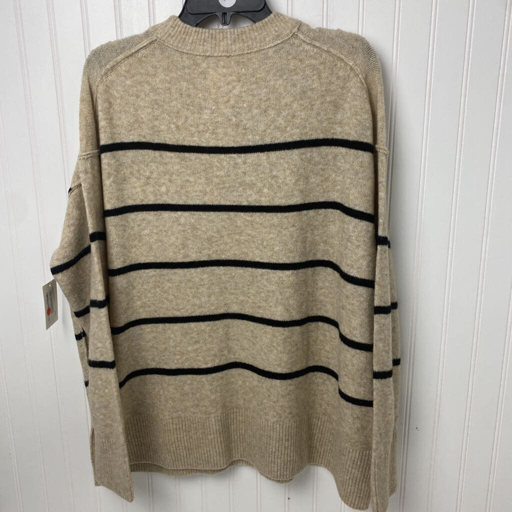 LADIES STRIPED SWEATER