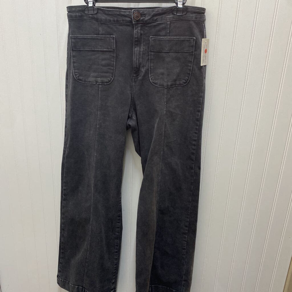 WIDE LEG DENIM JEANS