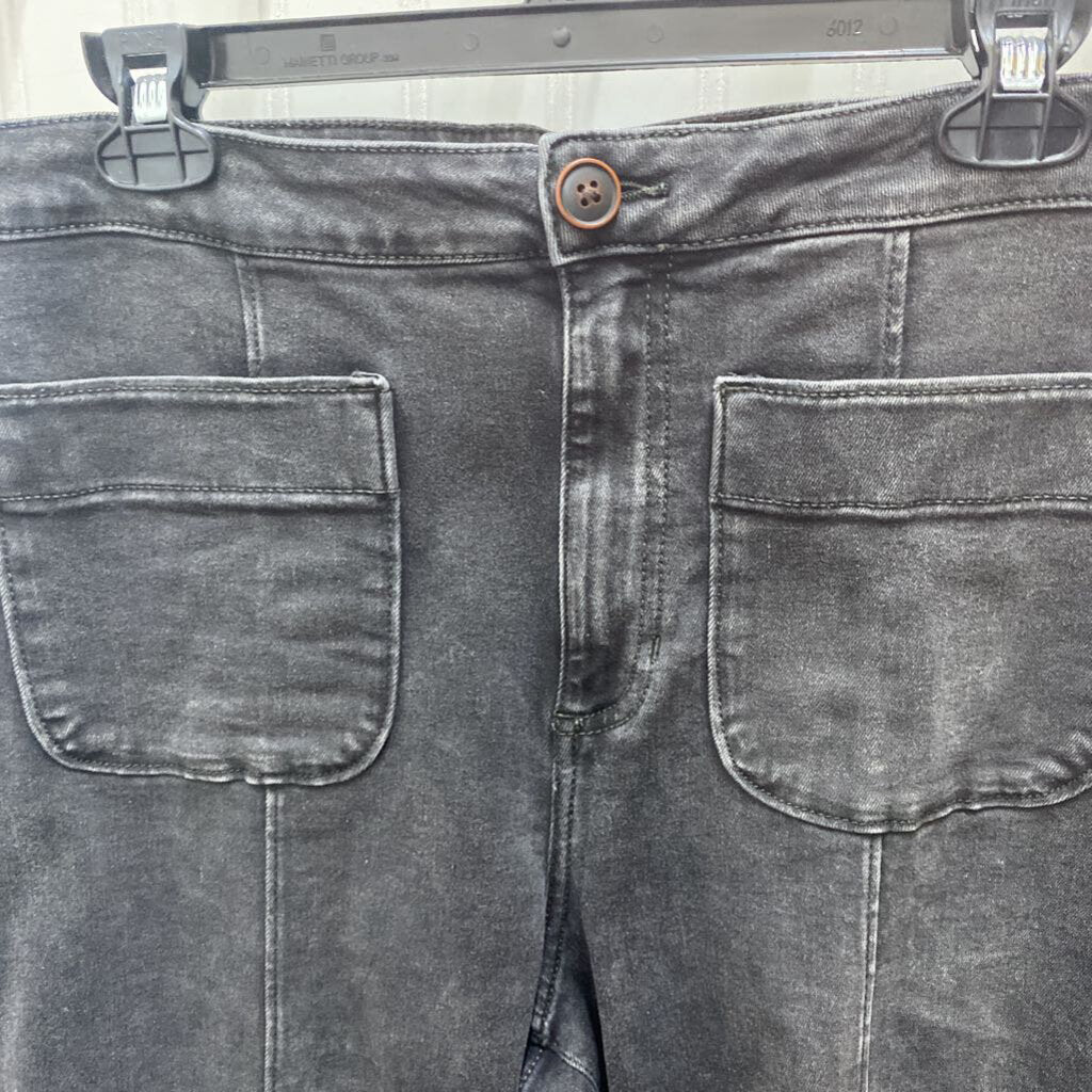 WIDE LEG DENIM JEANS
