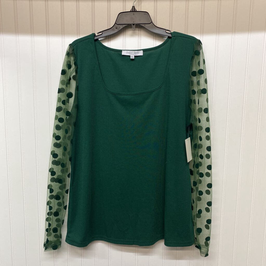 RIBBED KNIT TOP
