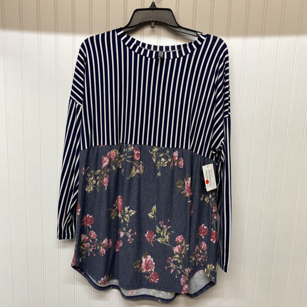 LONG SLEEVE KNIT TOP