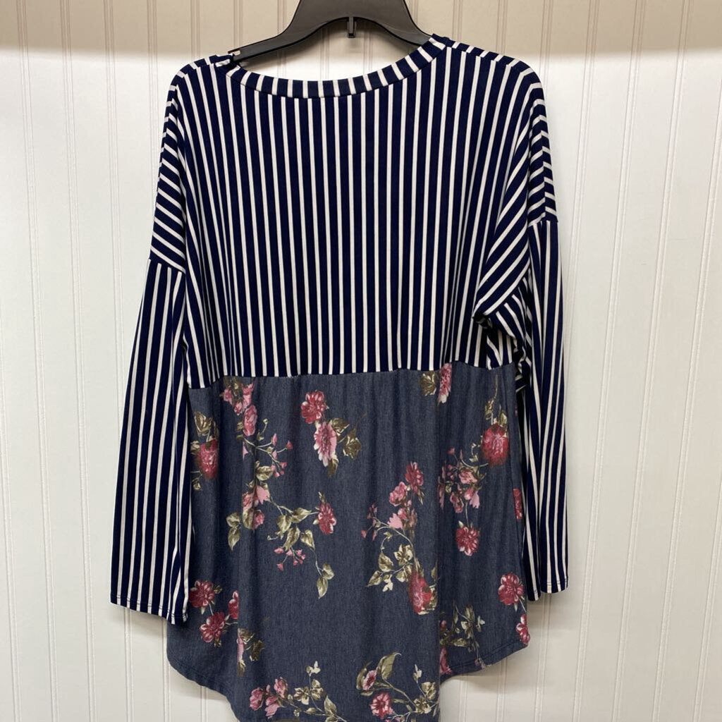 LONG SLEEVE KNIT TOP