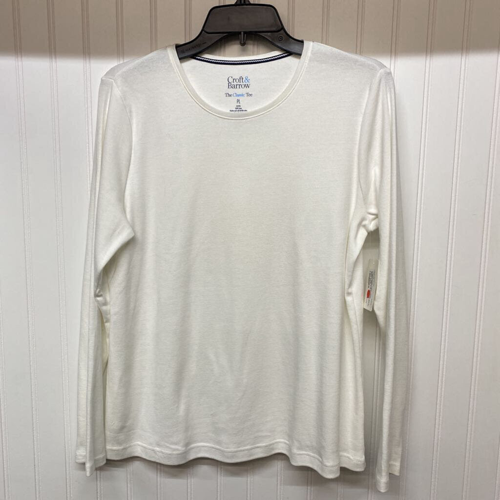 SOLID WHITE LONG SLEEVED