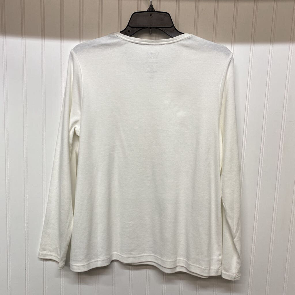 SOLID WHITE LONG SLEEVED