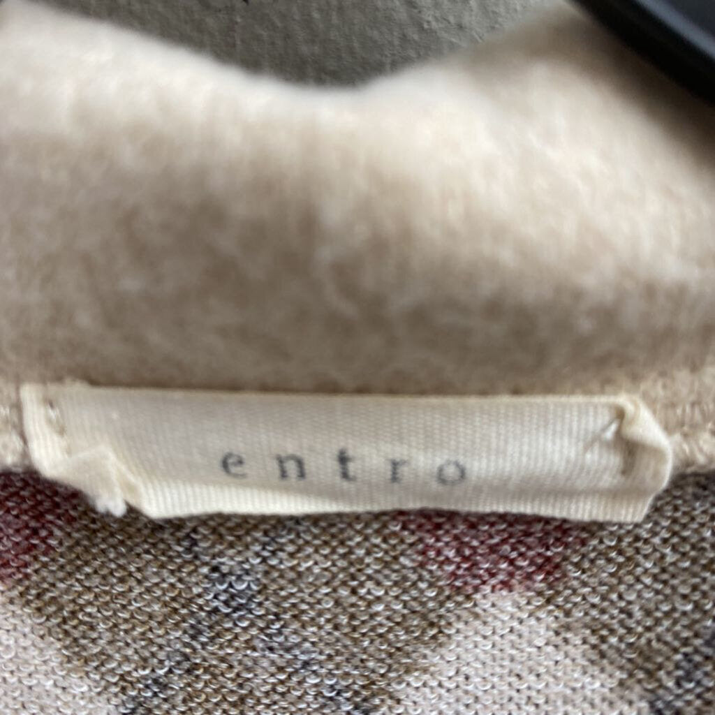 COLLAR ARGYLE SWEATER