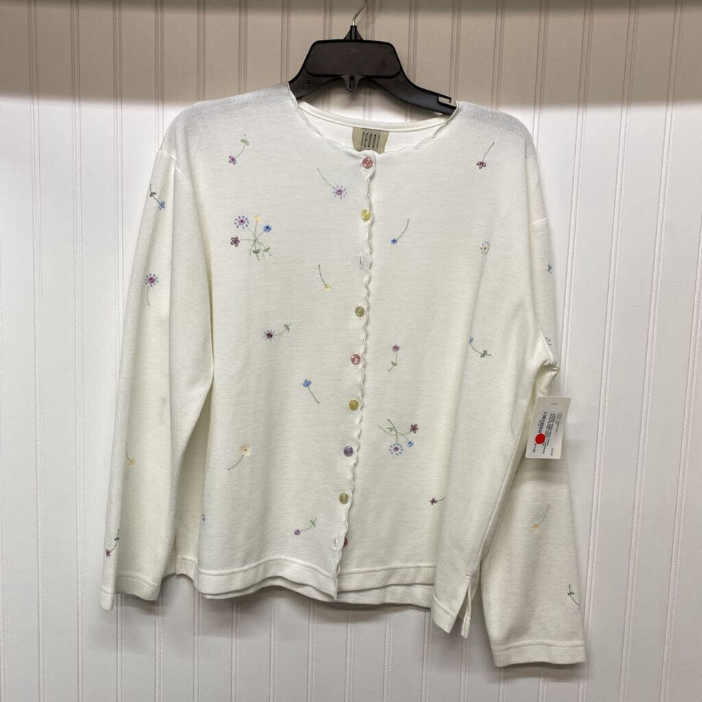 PASTEL EMBROIDERY CARDIGAN
