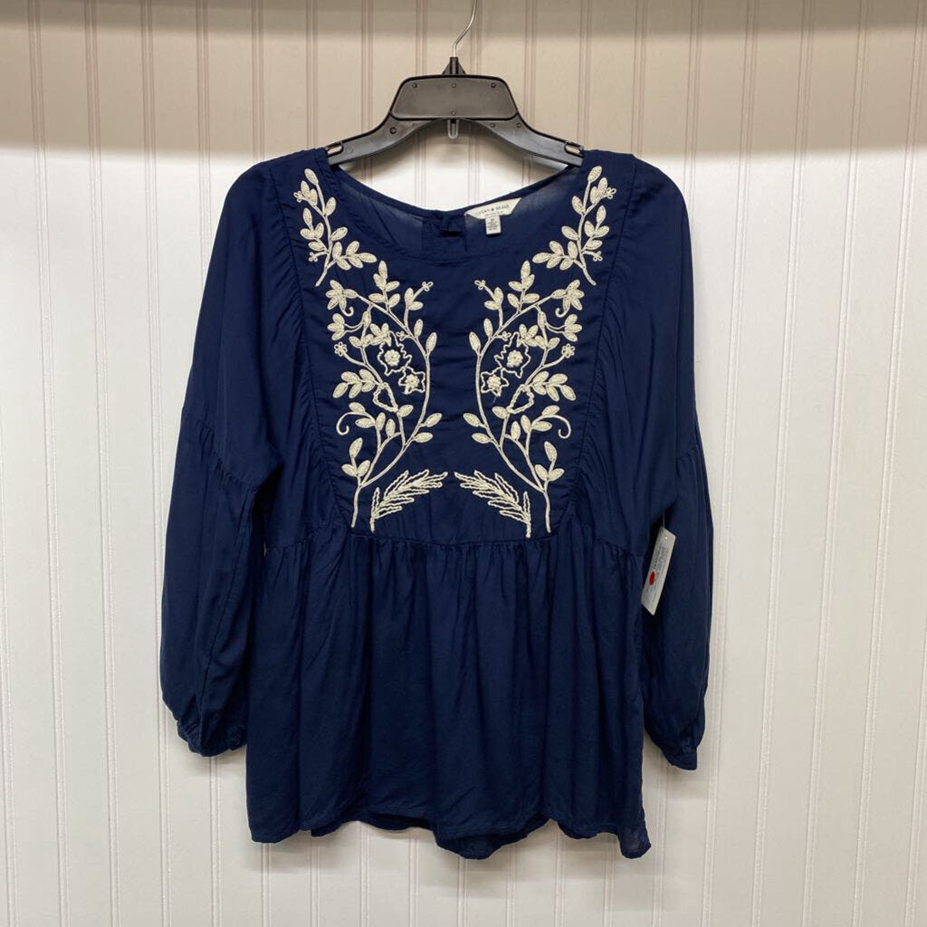 EMBROIDERED LONG SLEEVED