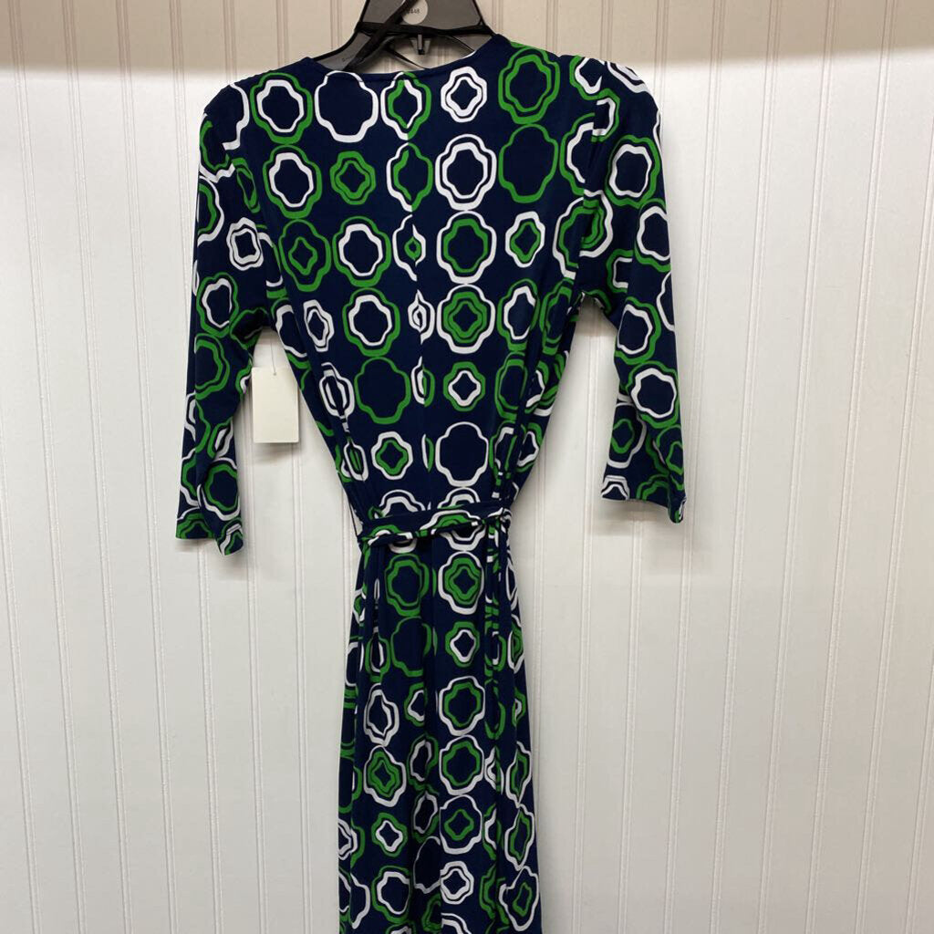 LONG SLEEVED WRAP DRESS