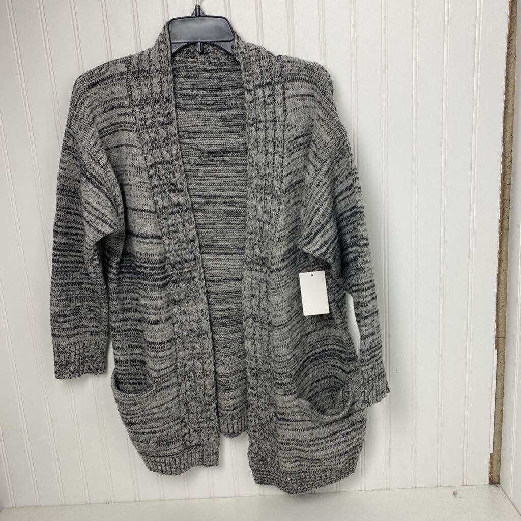 OPEN FRONT CARDIGAN