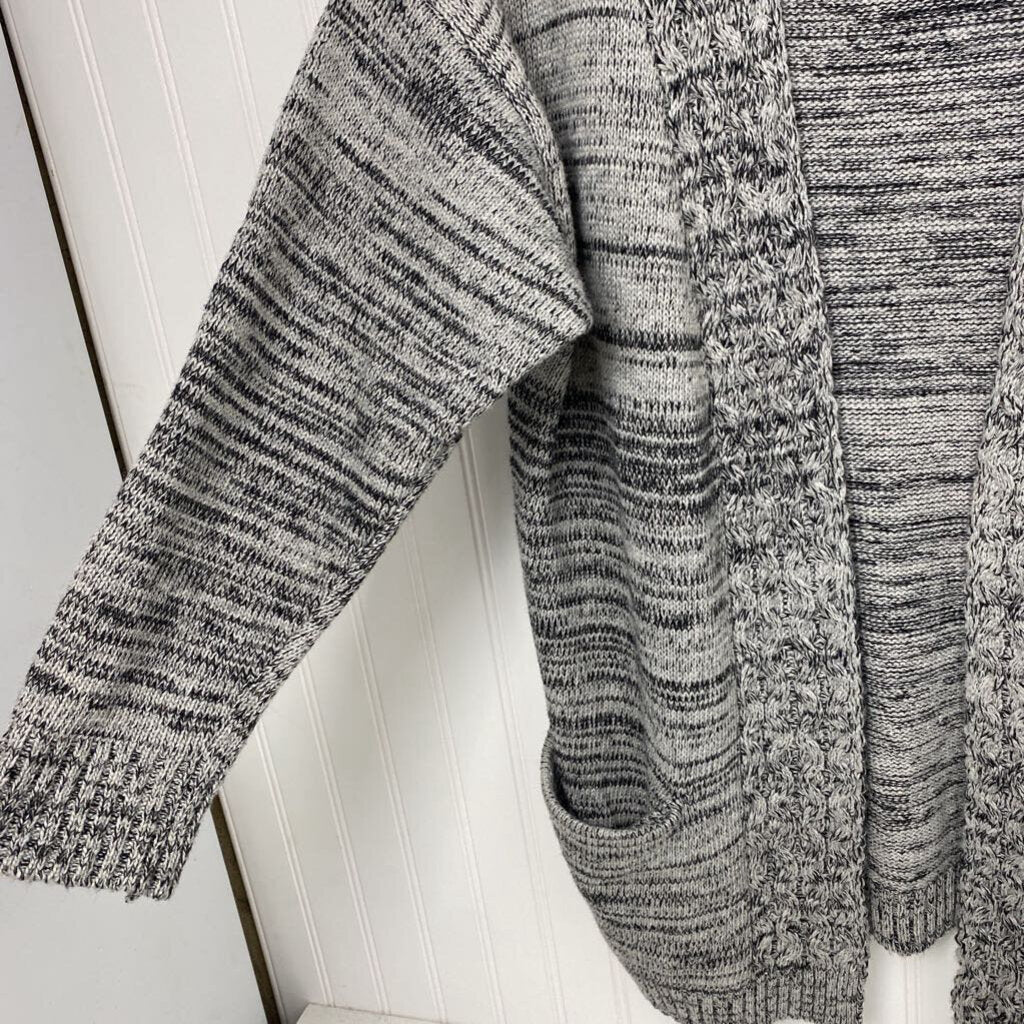 OPEN FRONT CARDIGAN