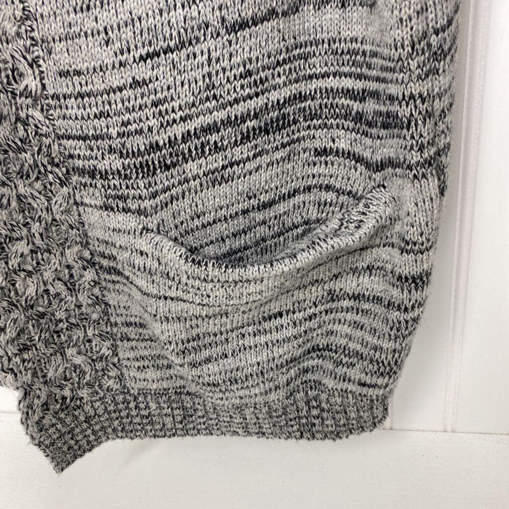 OPEN FRONT CARDIGAN