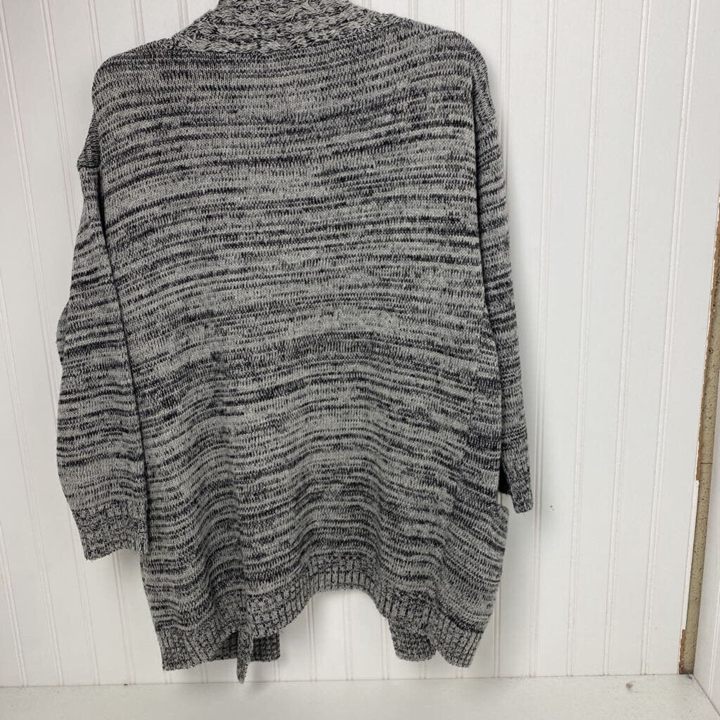 OPEN FRONT CARDIGAN