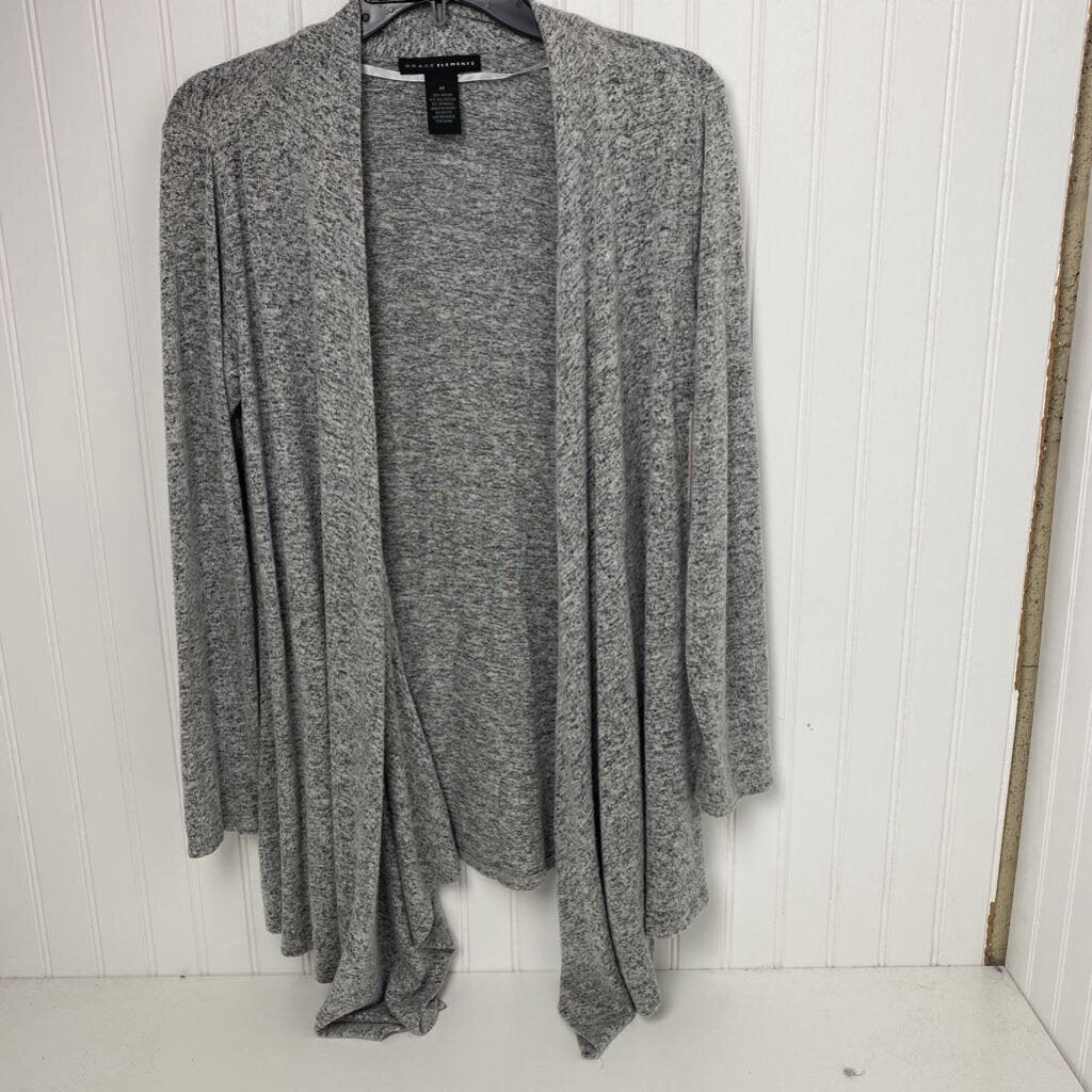 OPEN FRONT CARDIGAN