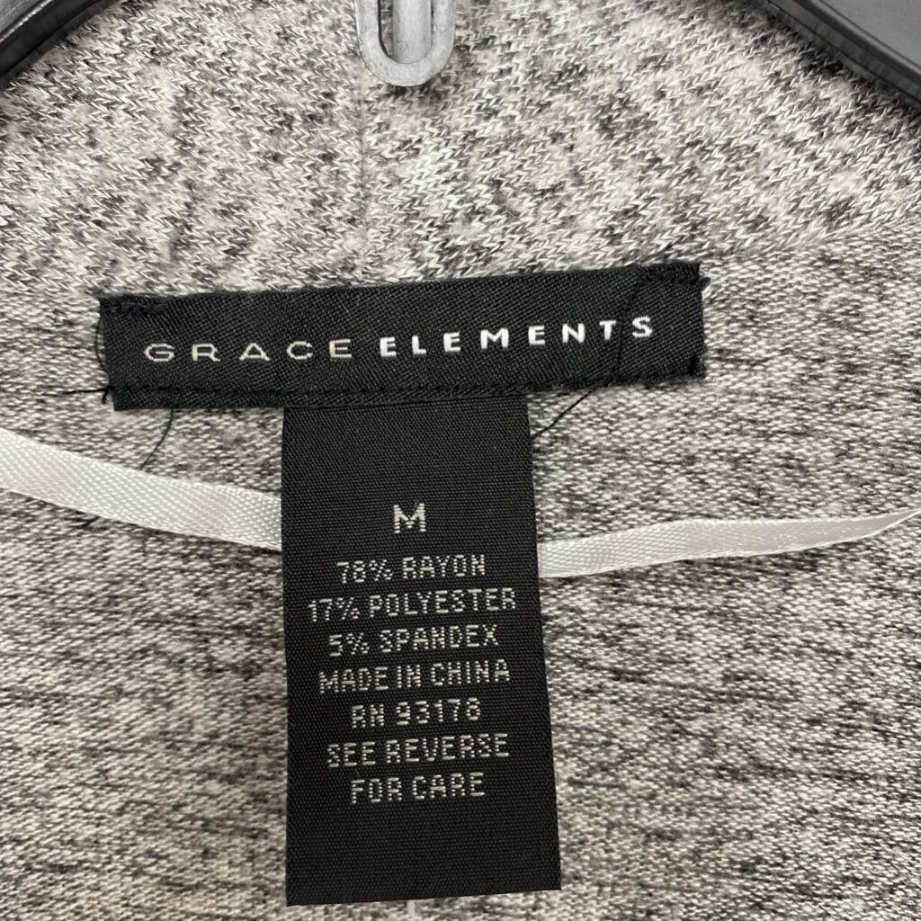 OPEN FRONT CARDIGAN