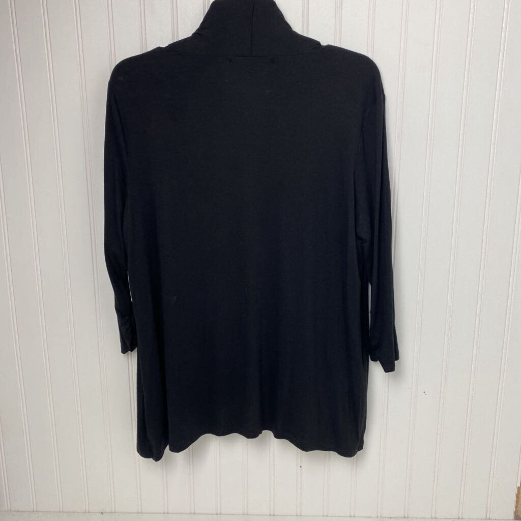 LONG SLEEVE OPEN FRONT KNIT CARDIGAN
