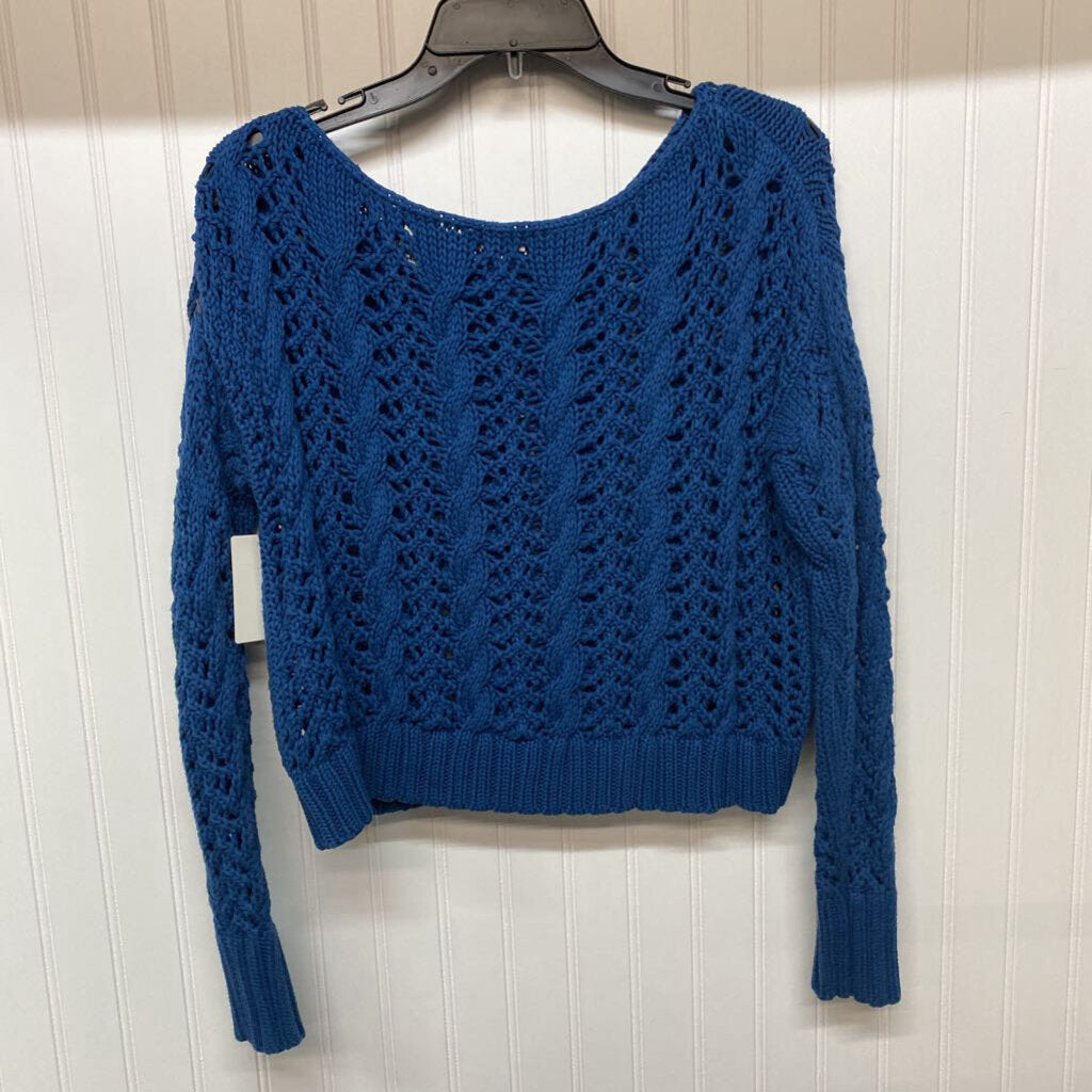 CROPPED LOOSE KNIT SWEATER