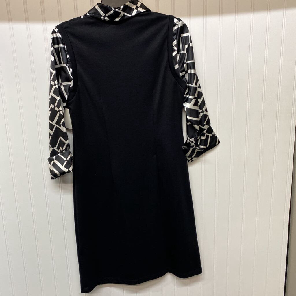 LONG SLEEVE SHORT DRESS