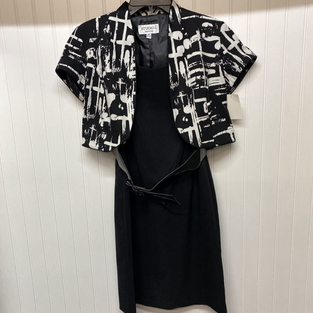 SHORT TANK DRESS WITH SHORT SLEEVE JACKET
