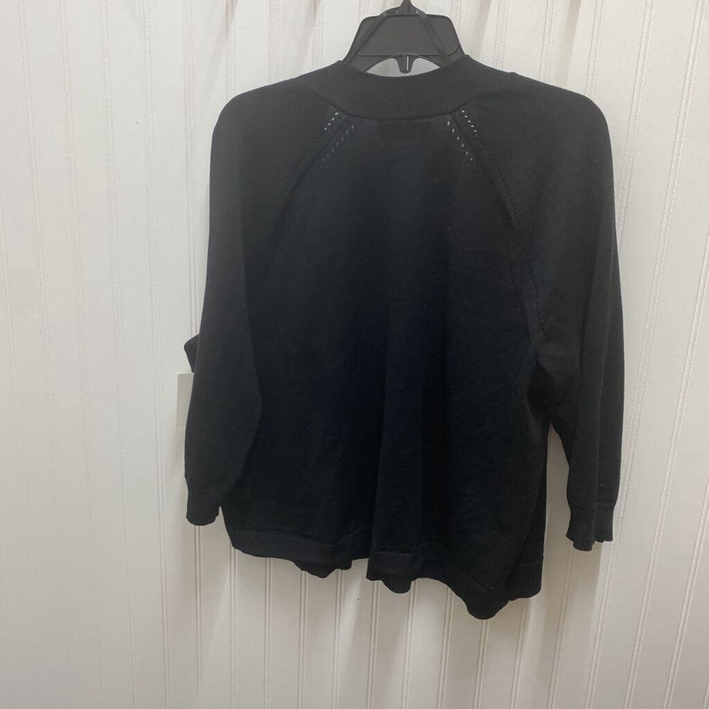 OPEN FRONT CARDIGAN