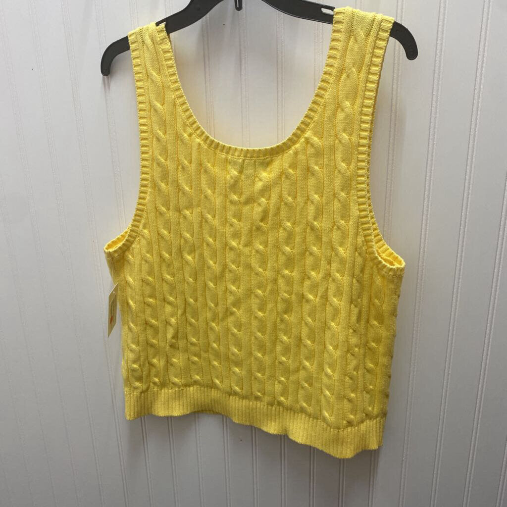 SLEEVELESS SWEATER