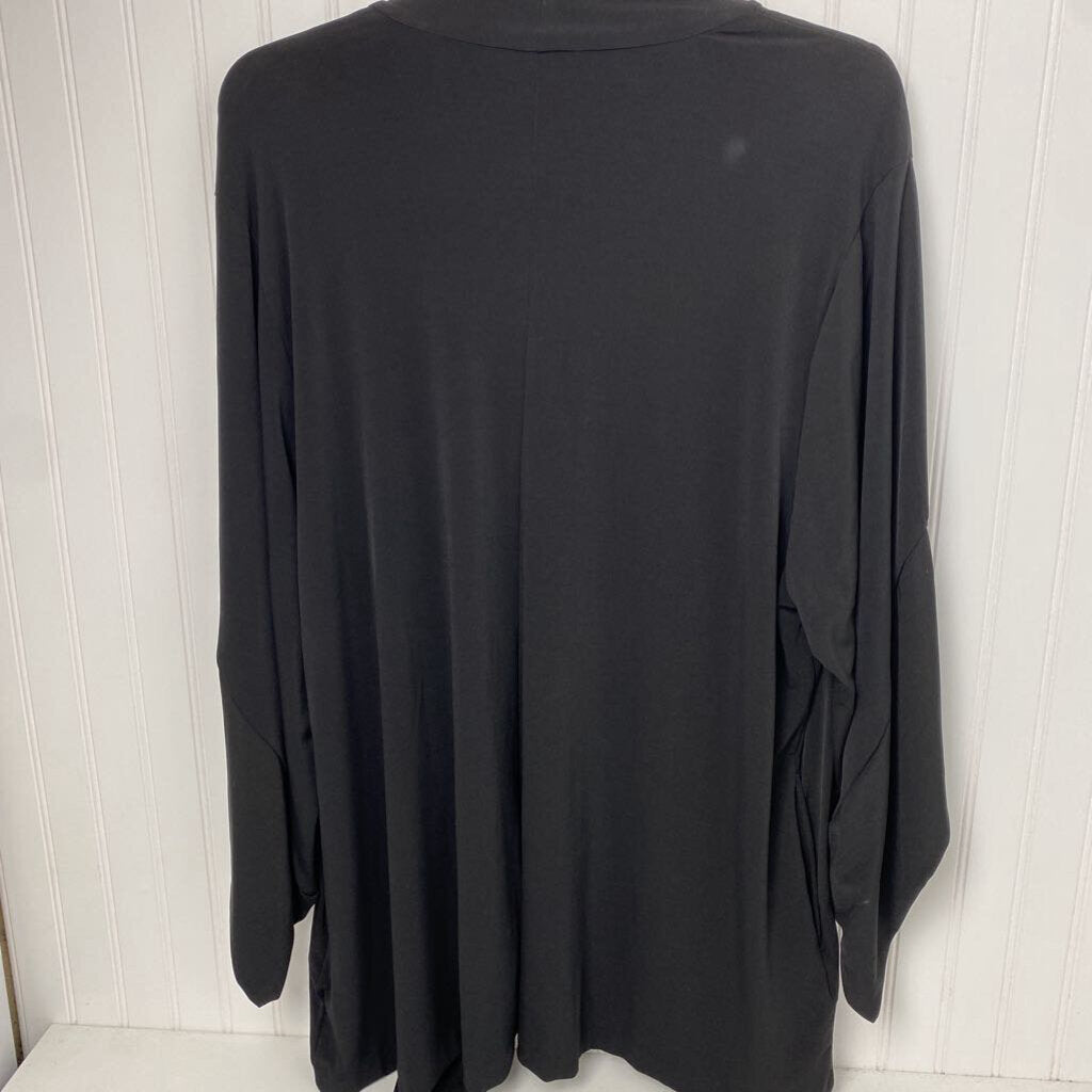 OPEN FRONT CARDIGAN