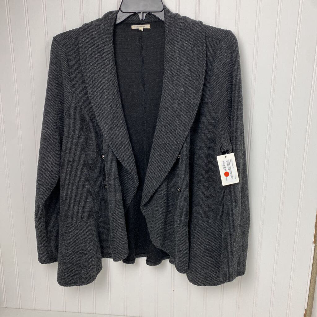 OPEN FRONT CARDIGAN