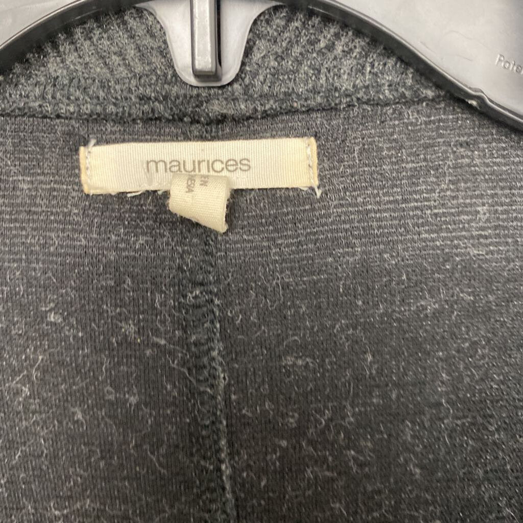 OPEN FRONT CARDIGAN