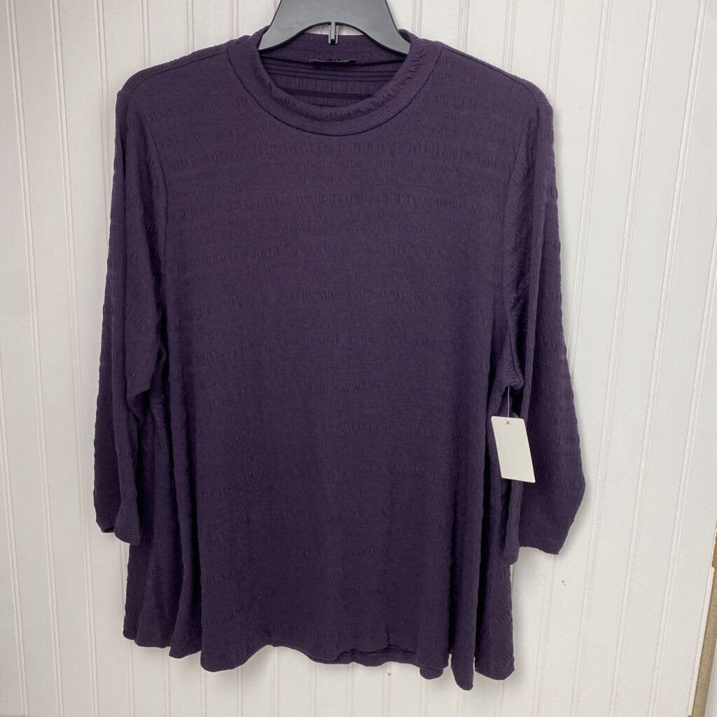 LONG SLEEVE KNIT TOP