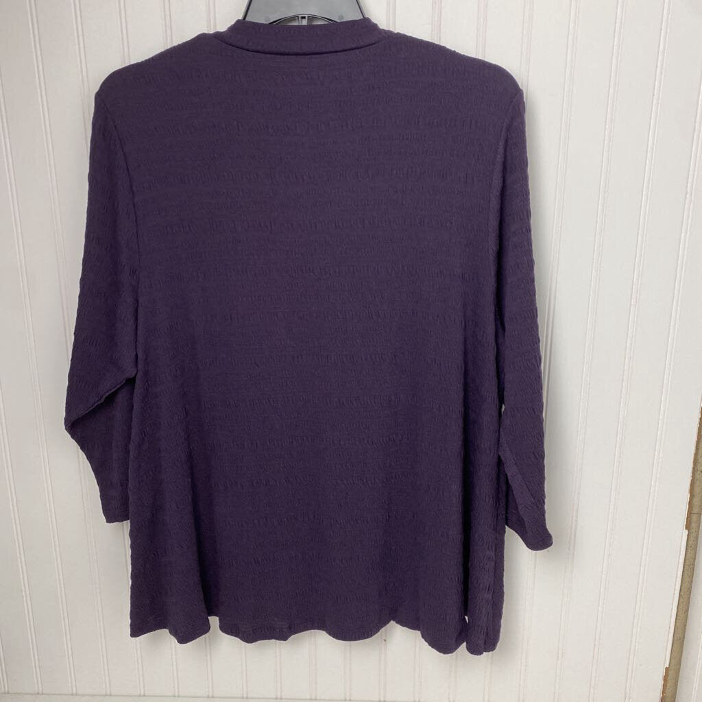LONG SLEEVE KNIT TOP