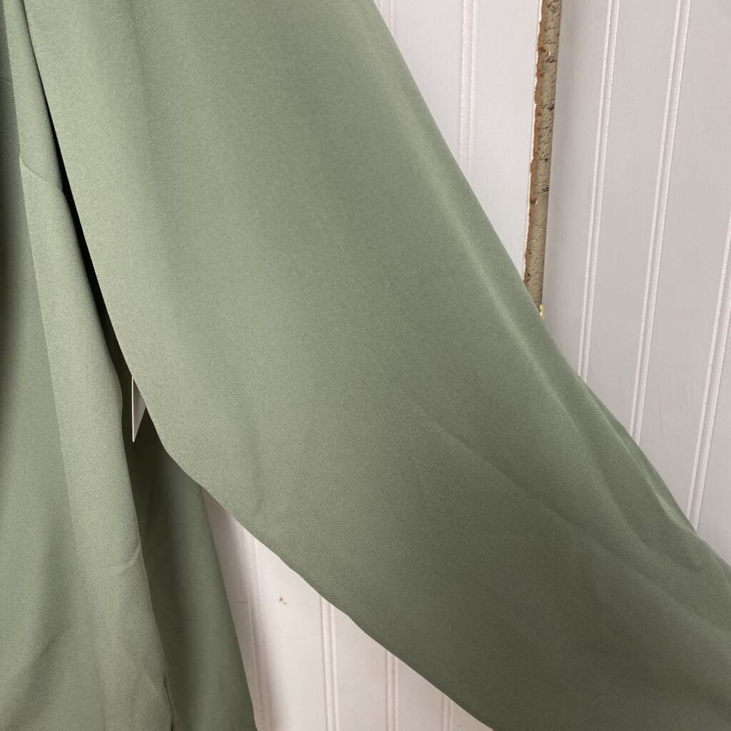 LONG SLEEVE BUTTON FRONT BLOUSE
