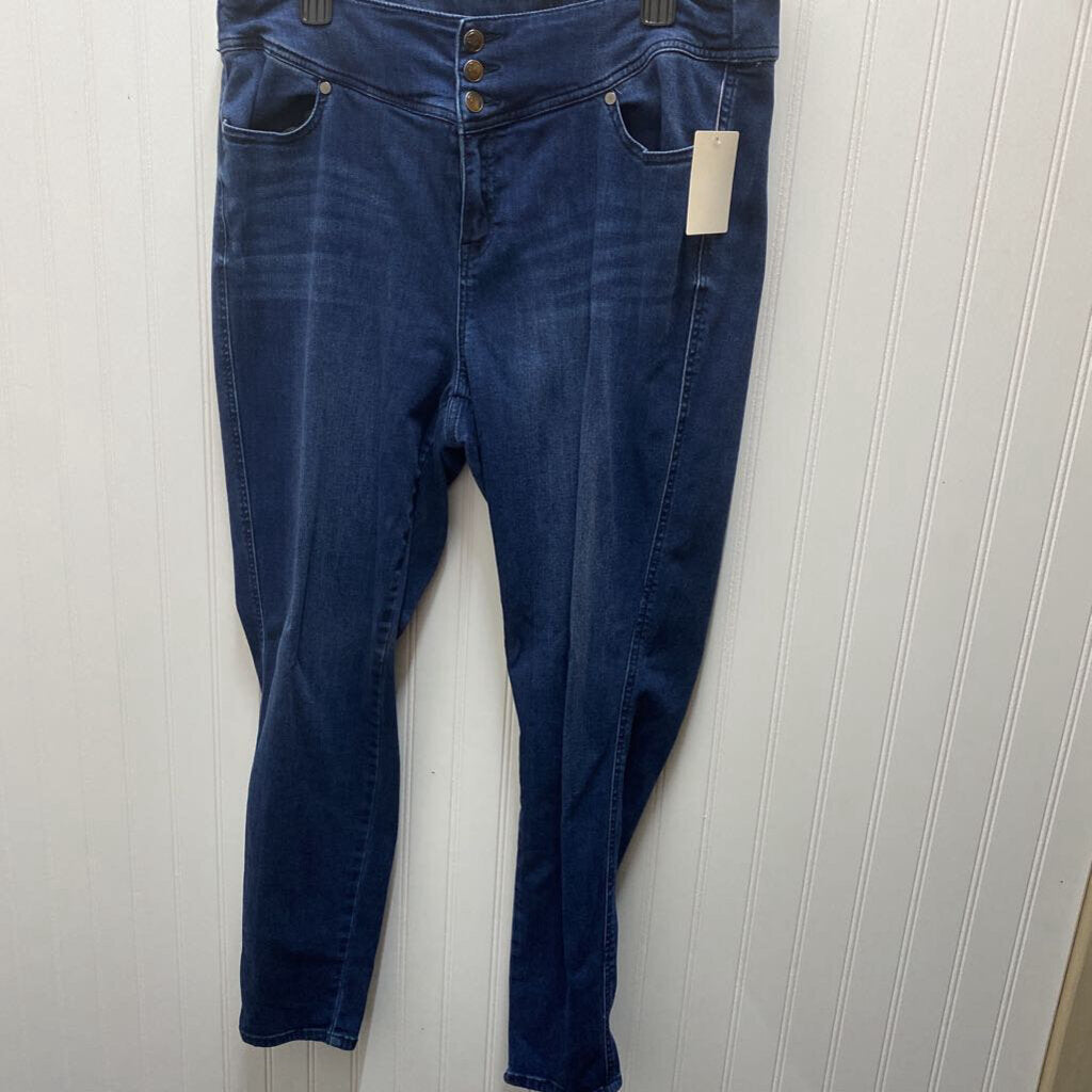 WOMENS PLUS SKINNY JEANS