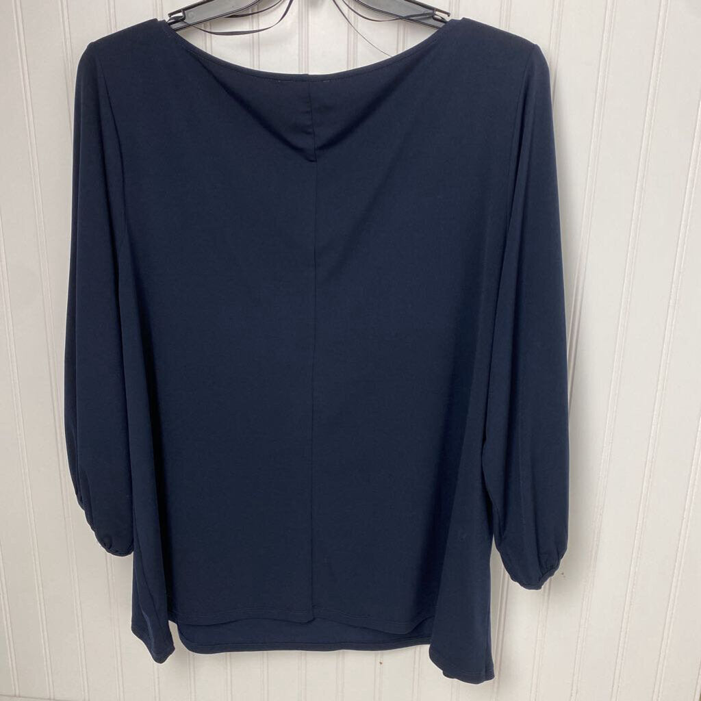 LONG SLEEVE COLD SHOULDER TOP
