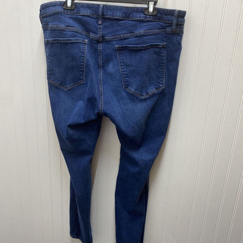 WOMENS PLUS SKINNY JEANS