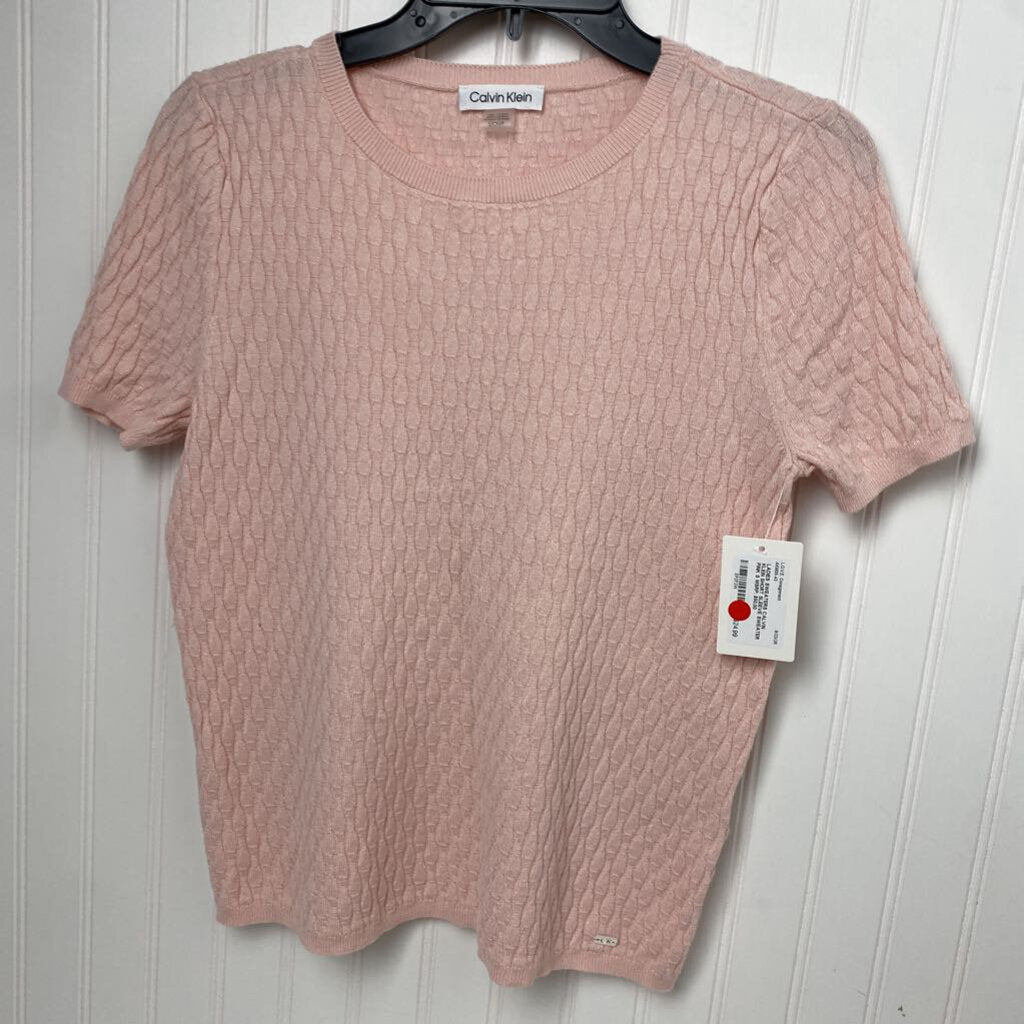 SHORT SLEEVE SWEATER