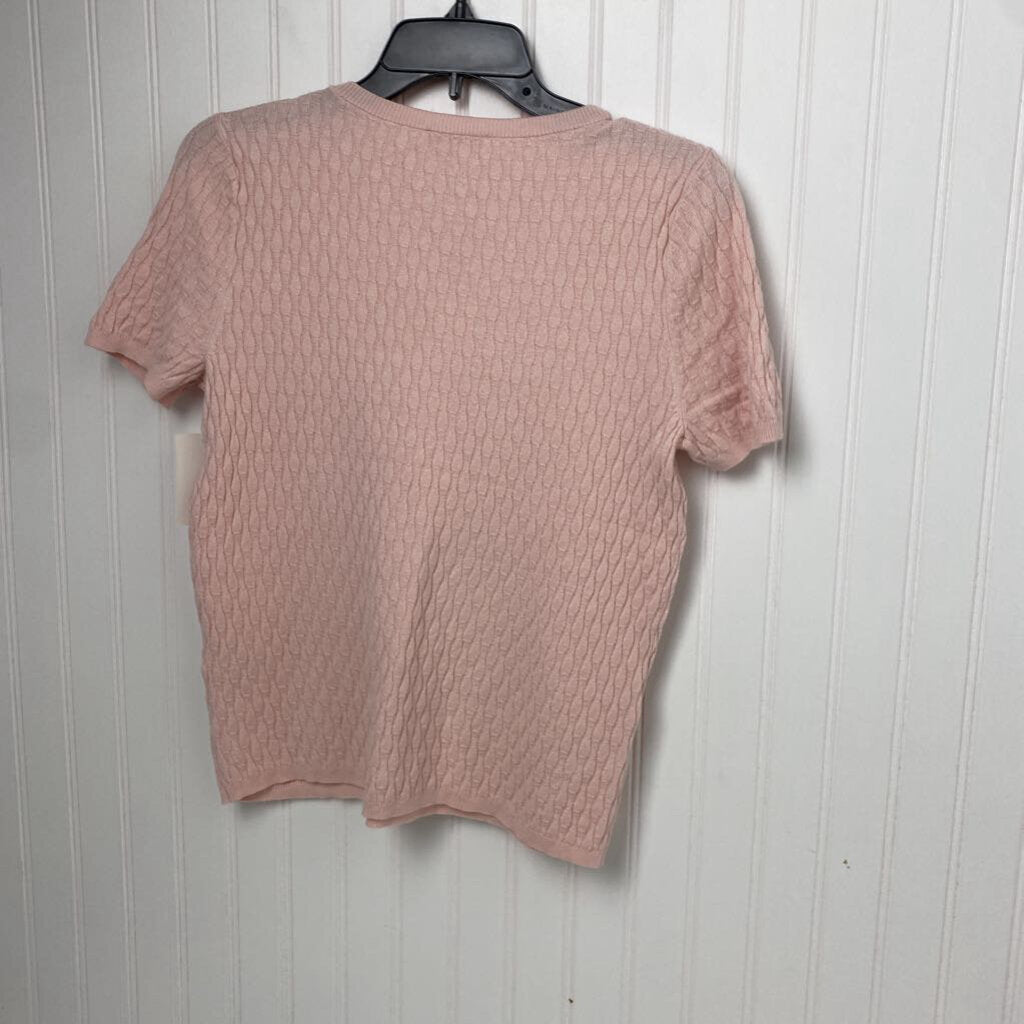 SHORT SLEEVE SWEATER