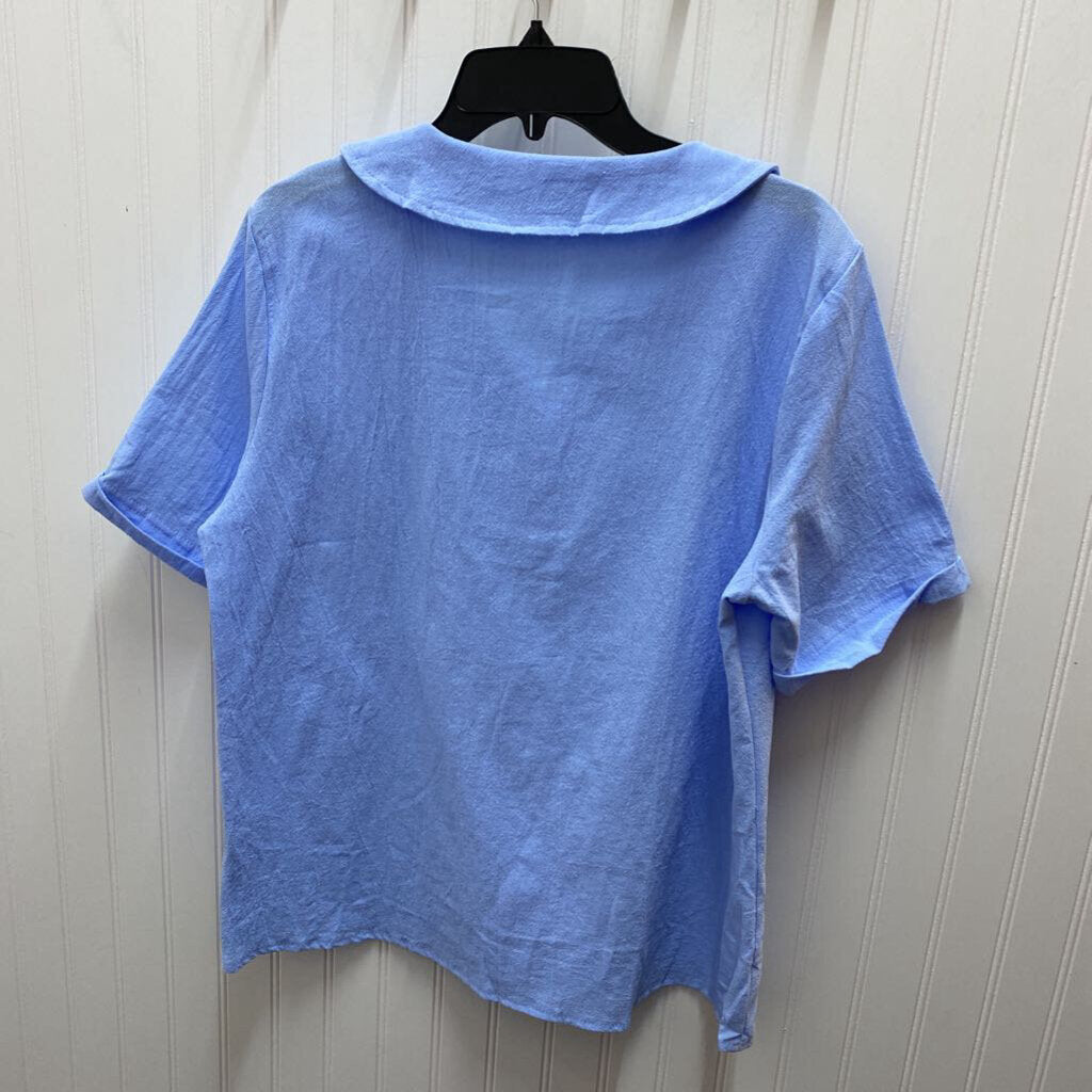 SHORT SLEEVE BUTTON UP